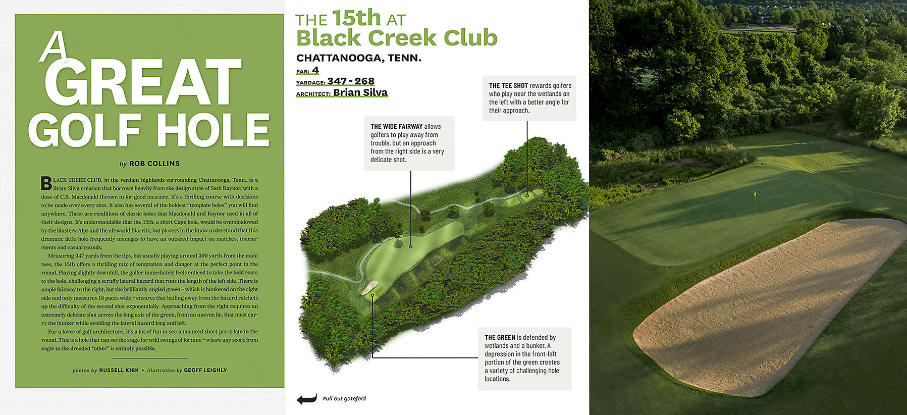 Black Creek Golf Club No 15/USGA Golf Journal