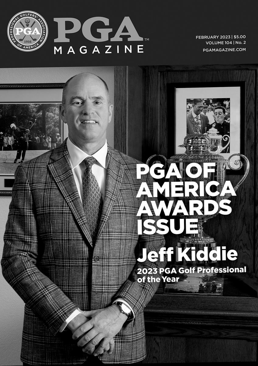 Jeff Kiddie PGA Professional of the Year 2023