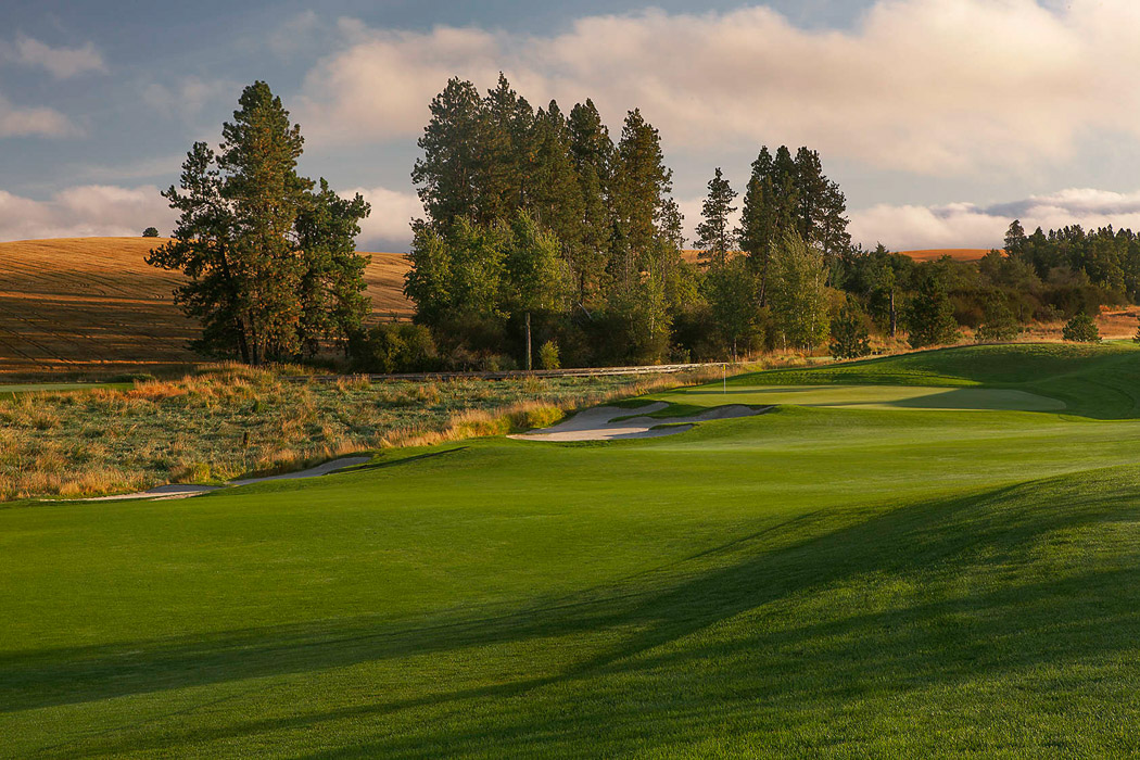 Circling Raven Golf Club  No 4 Worley, ID.