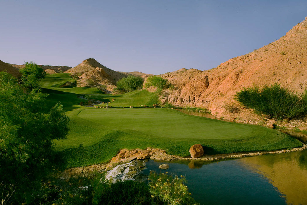 Wolf Creek Golf Club No 8 Mesquite, NV.