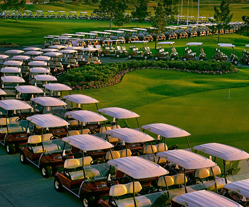 Cart Staging Stallions Mountain