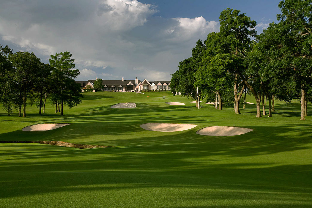 Southern Hills Country Club No 18 Tulsa, OK.