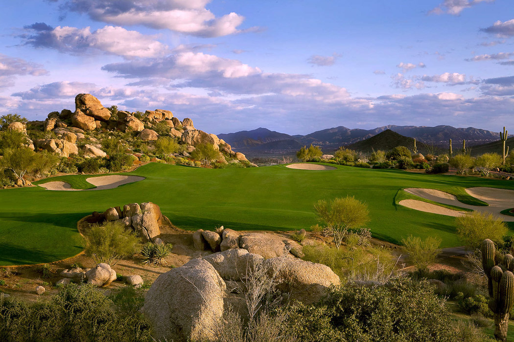 Troon North Golf Club No 15 Monument Course Scottsdale, AZ.