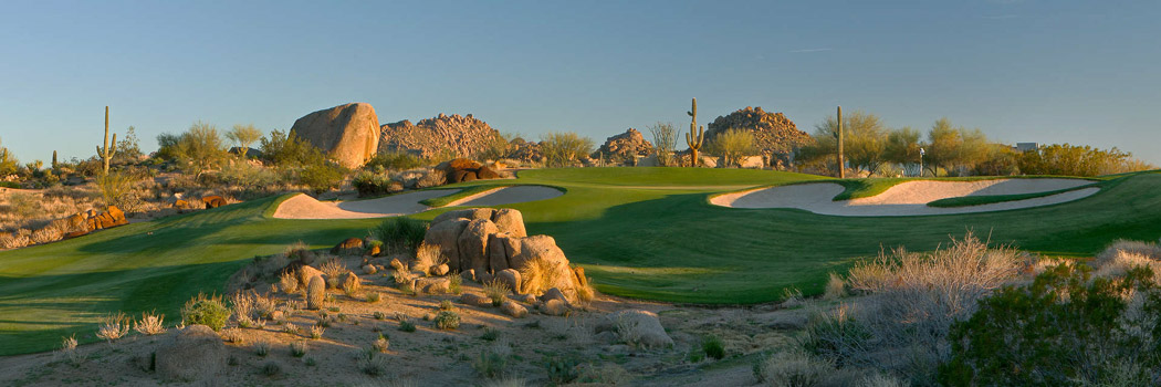 Troon North Golf Club No 10 Pinnacle Course Scottsdale, AZ.