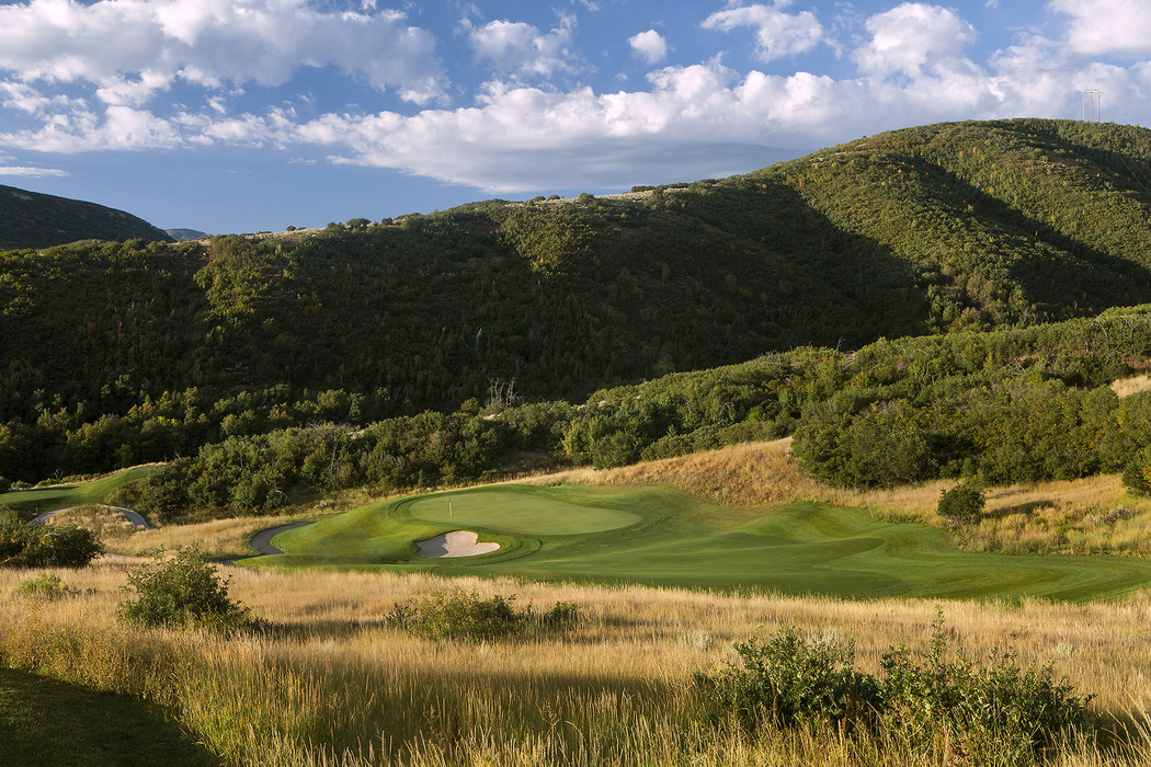 Soldier Hollow Golf Club No 17 Gold Course Midway, UT.