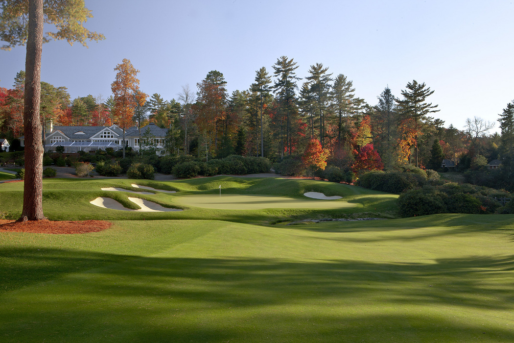 Wade Hampton Golf Club No 9 Cashiers, NC.