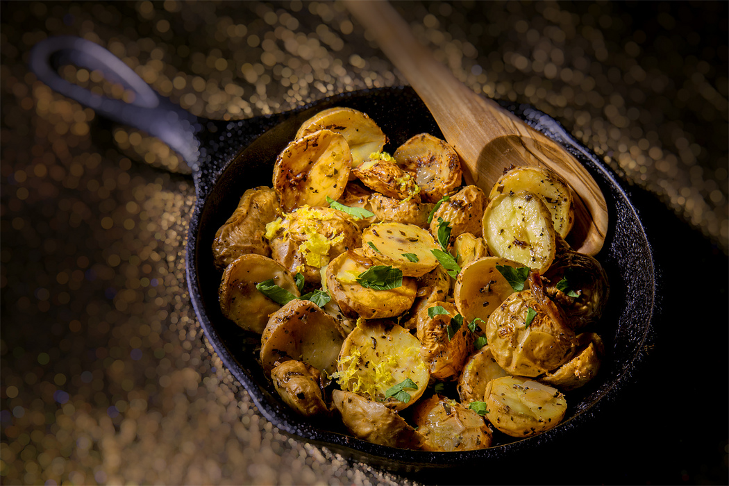 Greek Lemon Potatoes