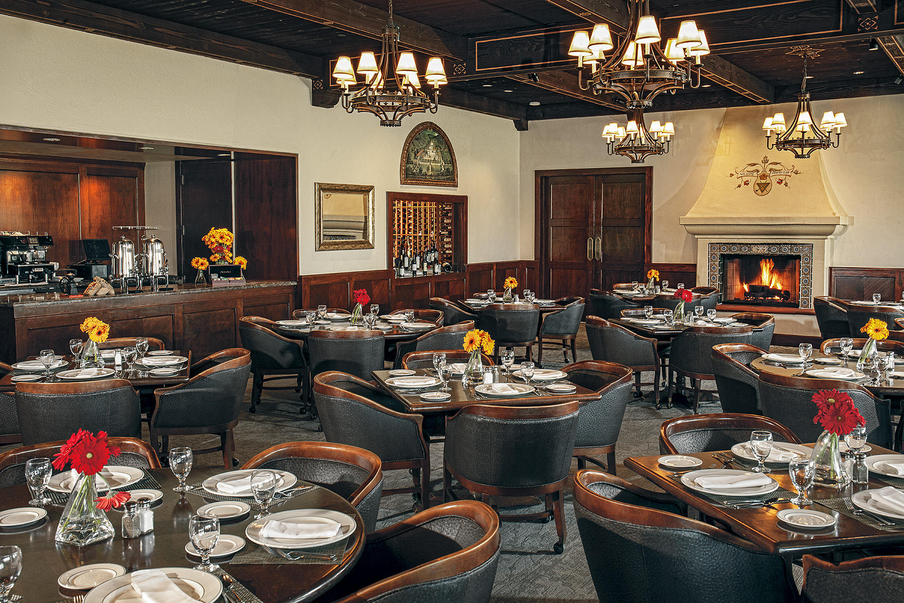 Wilshire Country Club Grill Room,Los Angeles,CA.