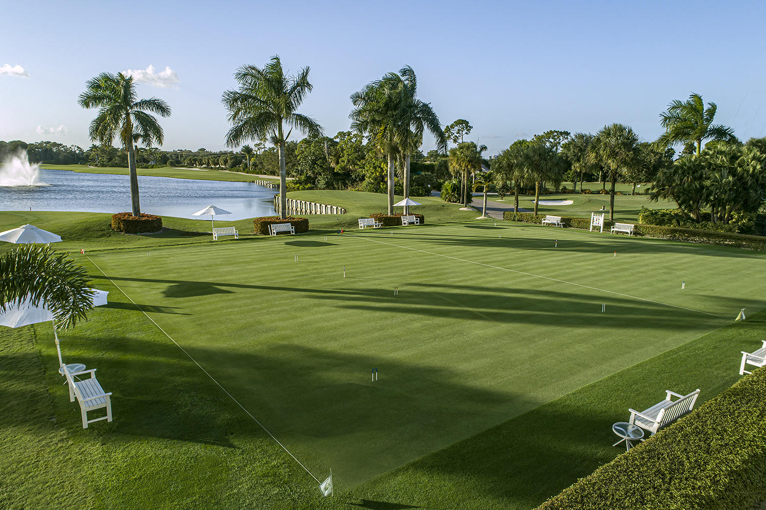 Audubon Country Club Croquet Court, Naples, FL.